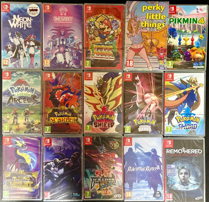 JOGOS Nintendo Switch (Novos/Selados) | Portes Grátis | Ler Descrição↓