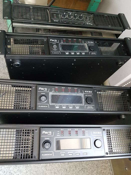 Четырехканальный усилитель PARKAUDIO RX9D с DSP процессором+защиты