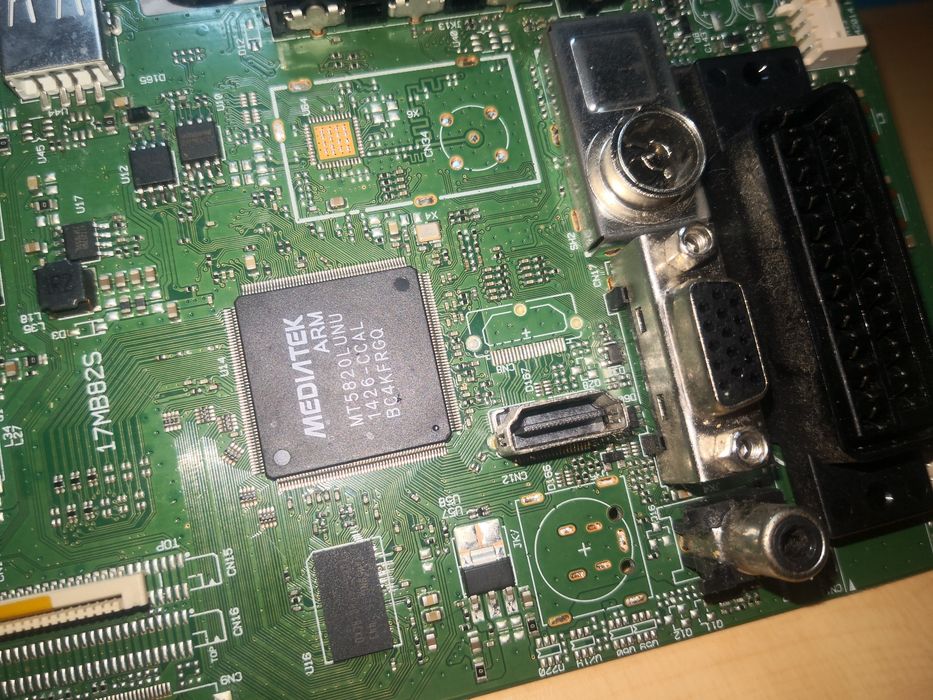 Mainboard Vestel + Fonte alimentação