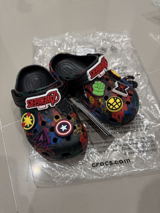 Дитячі сабо Crocs C12 19,0 см CLASSIC MARVEL AVENGERS крокси 29-30 р