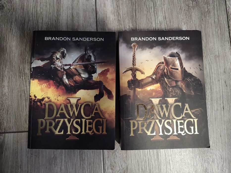 Brandon Sanderson "Dawca przysięgi" tom 1 i 2
