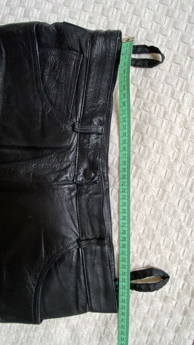 Spodnie skórzane damskie M