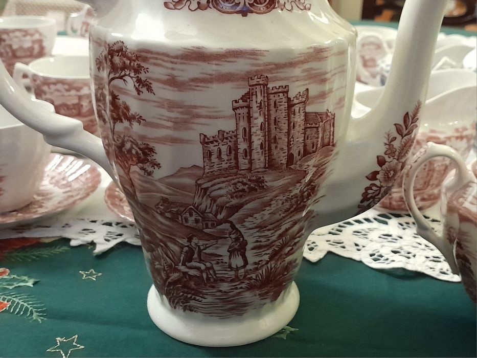 Serviço de chá Merrie Olde England Ironstone (inglês)