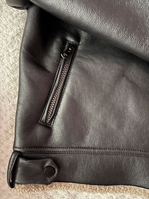 Ocieplana kurtka/ramoneska idealna dla nastolatki