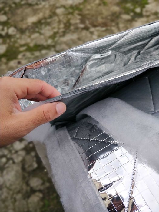 Kit DIY Isoflex 9 Camadas + Cortinas Cabine por Medida (Camper/AC)