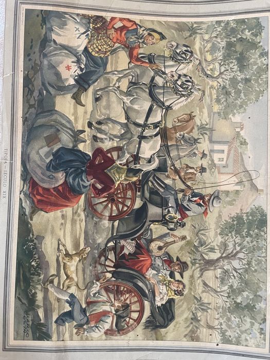 Set of 5 Vintage Prints