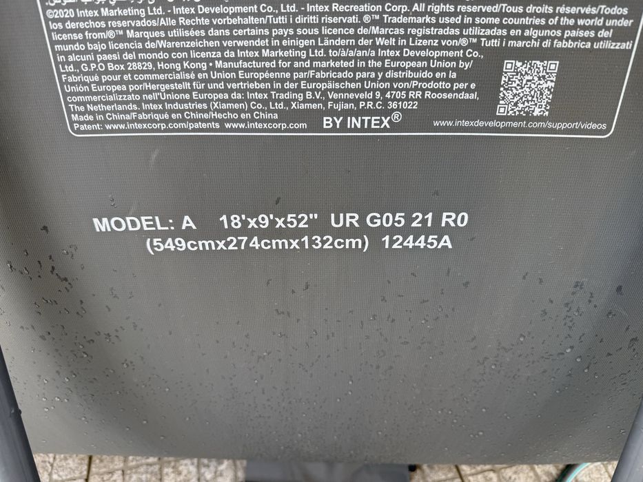 Picina intex 5,5 m por 2,7 m e 1,3 m altura64551275285378123