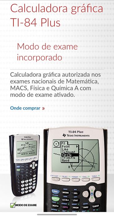Calculadora Gráfica Texas Instruments TI - 84 Plus