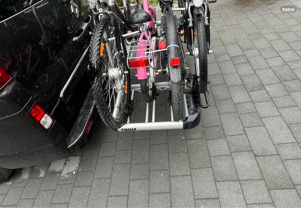 Okazja Bagażnik na haka na  4 rowery firmy THULE EUROCLASSIC PRO 903