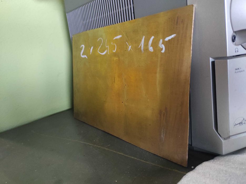 Blacha mosiężna różne formaty