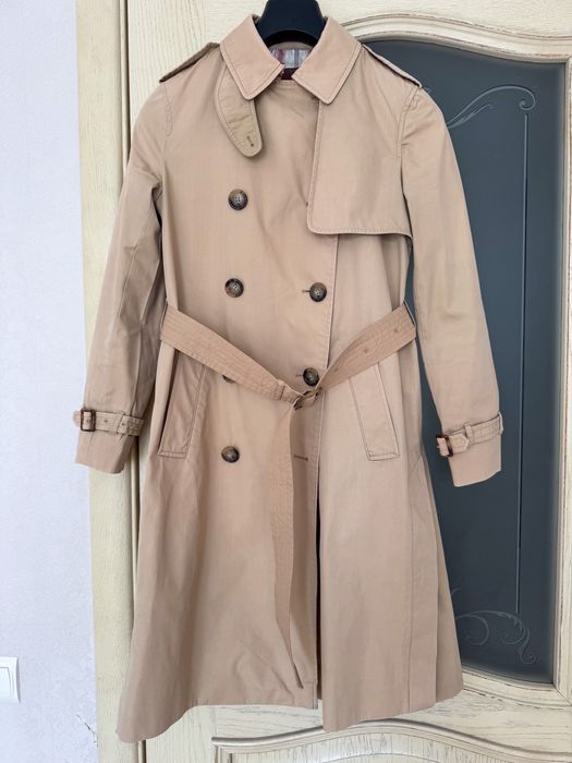 Базовий класичний тренч ( плащ) Massimo Dutti , розмір XS