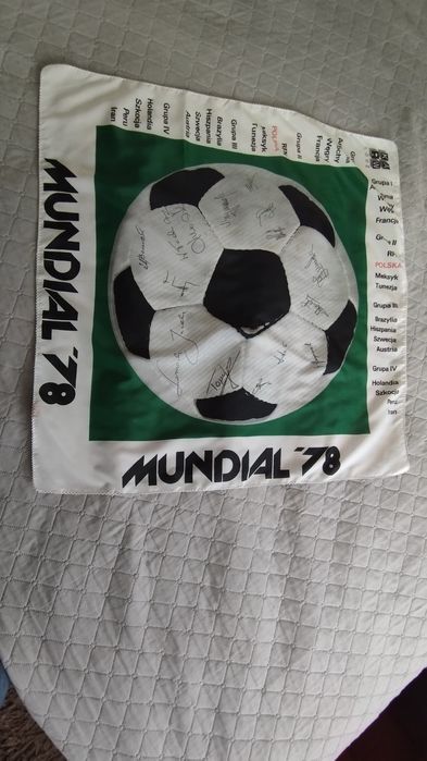 Chusta apaszka kolekcjonerska Mundual '78