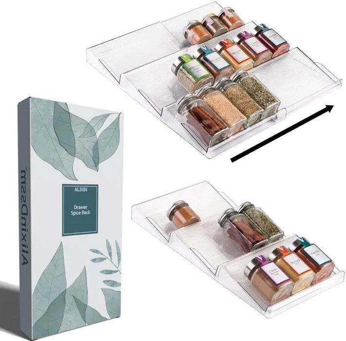 Alixin 2x organizer na przyprawy, półka