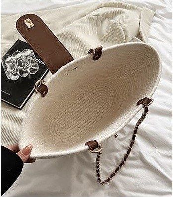 Пляжная сумка Chanel raffia в наличии