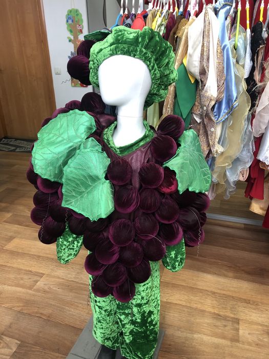 Карнавальний костюм Виноград. Костюм Виноград дитячий на свято