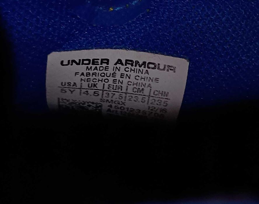 Buty do koszykówki dziecięce 37.5 Under Armour Curry 3 zero