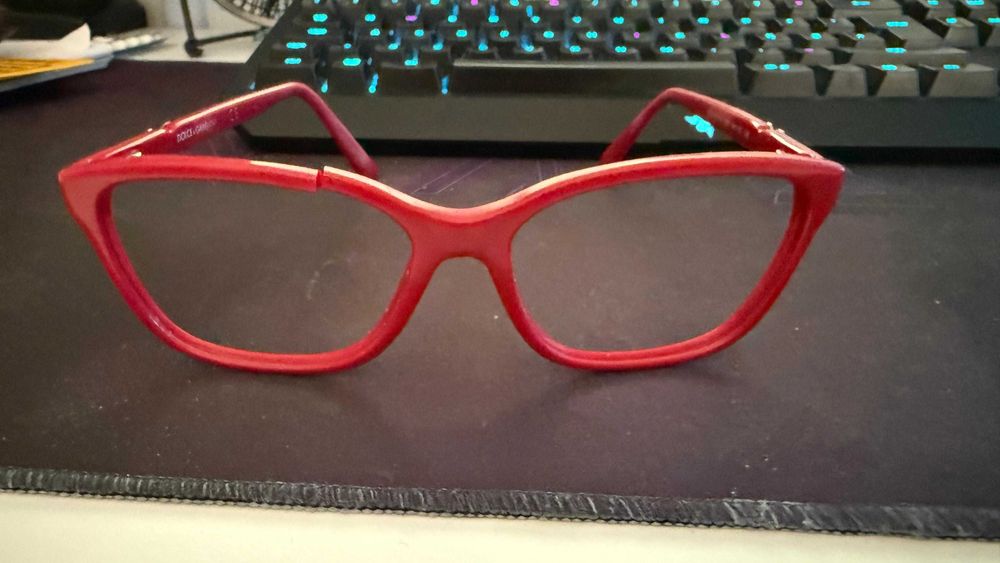 Armação de Óculos Dolce & Gabbana – Vermelha