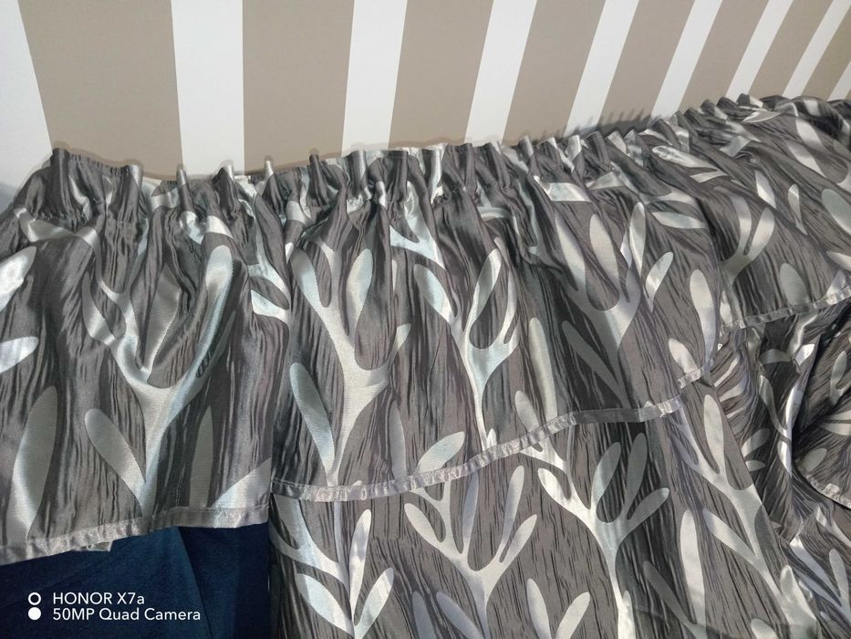 Stylowe zasłony komplet+ lambrekin 230x140cm Super Stan