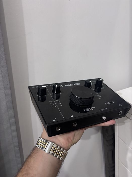 Placa de som m-audio + RODE NT1a