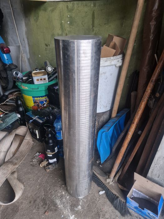 Walek pręt drut nierdzewny Fi 150