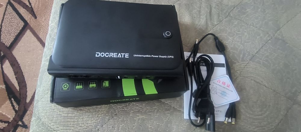 DOCREATE DC1036L - безперебійник для роутера, міні-UPS/ДБЖ