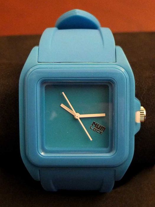 Relógio NumLock Psycho Azul - Novo na Caixa