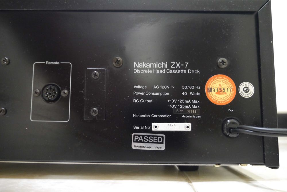 ℹ️ Касетна дека NAKAMICHI ZX-7: 87 999 грн. - Прочая аудиотехника