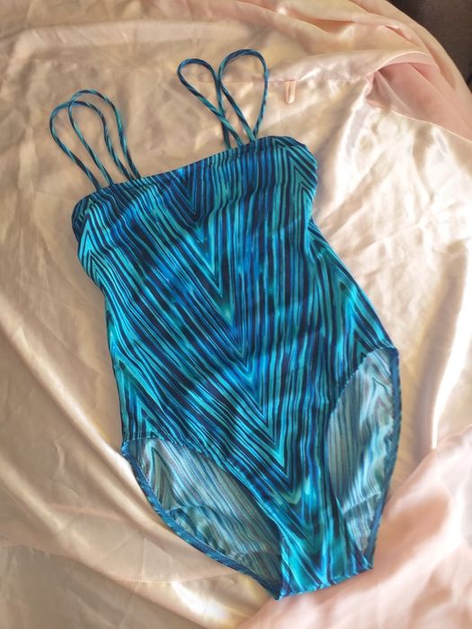 Strój kąpielowy Triumph 36 S niebieski jednoczęściowy