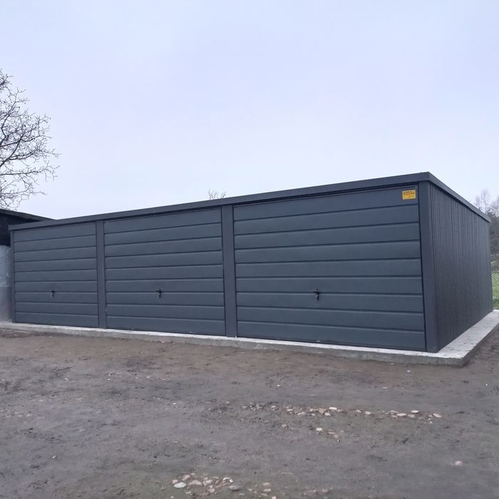 9x6 POD Garaze Blaszane Garaz Blaszany Blaszak Blaszaki Garaże Garaż