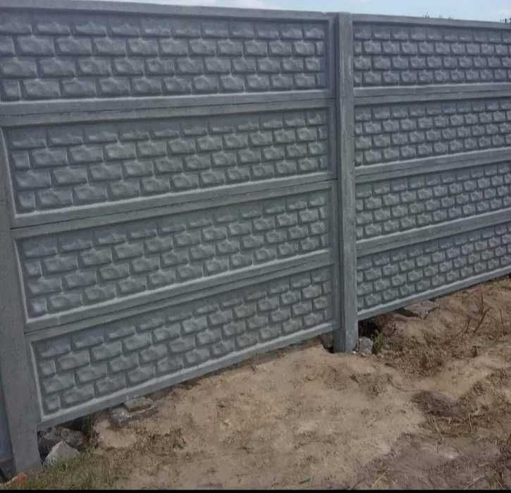 Ogrodzenie Betonowe wysokość 2m