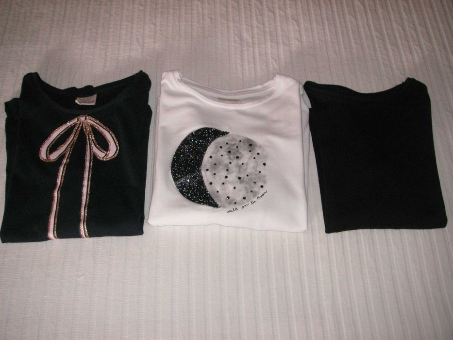 Sweats Zara e Zippy T/7 e 8 ( Menina )