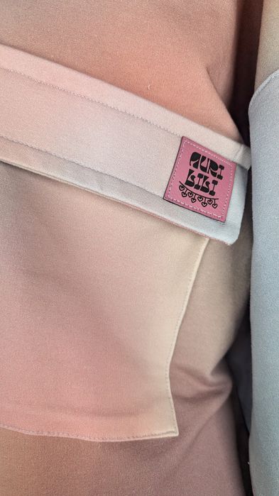 Auri Lili noWA wiosenna krótka bluza Nidra ze skrzydłami oversize L ha