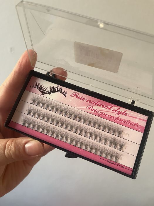 Kępki sztuczne rzęsy