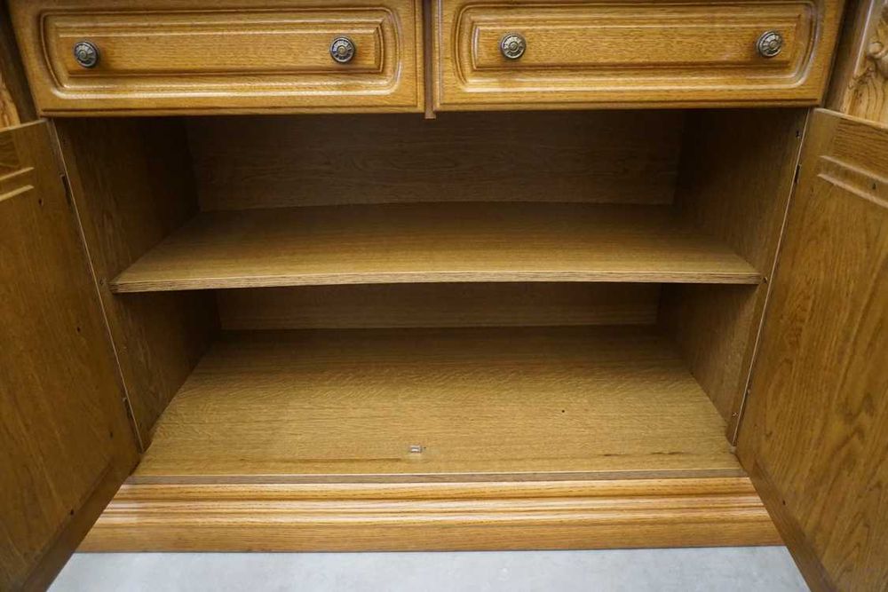 Kredens Witryna z Komodą Podświetlana szer. 187 cm  (p-869)  -10% -10%