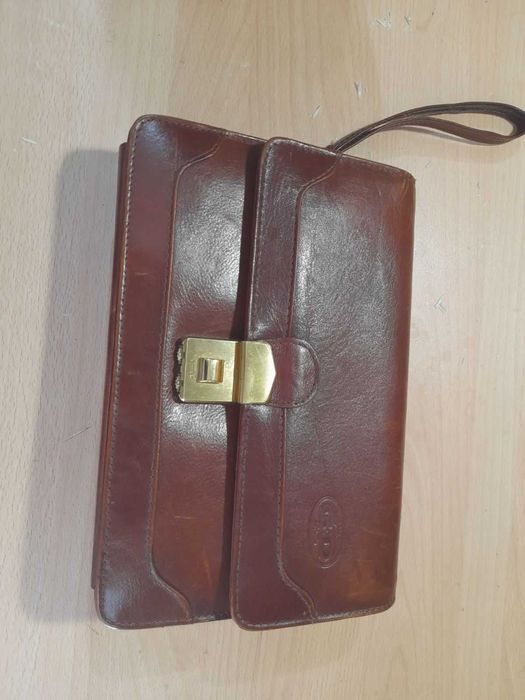 Чоловіча шкіряна барсетка