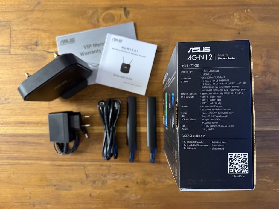 ASUS 4G-N12 Router/Modem LTE
