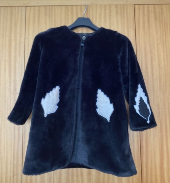 Casaco de pelo menina Miguel Vieira