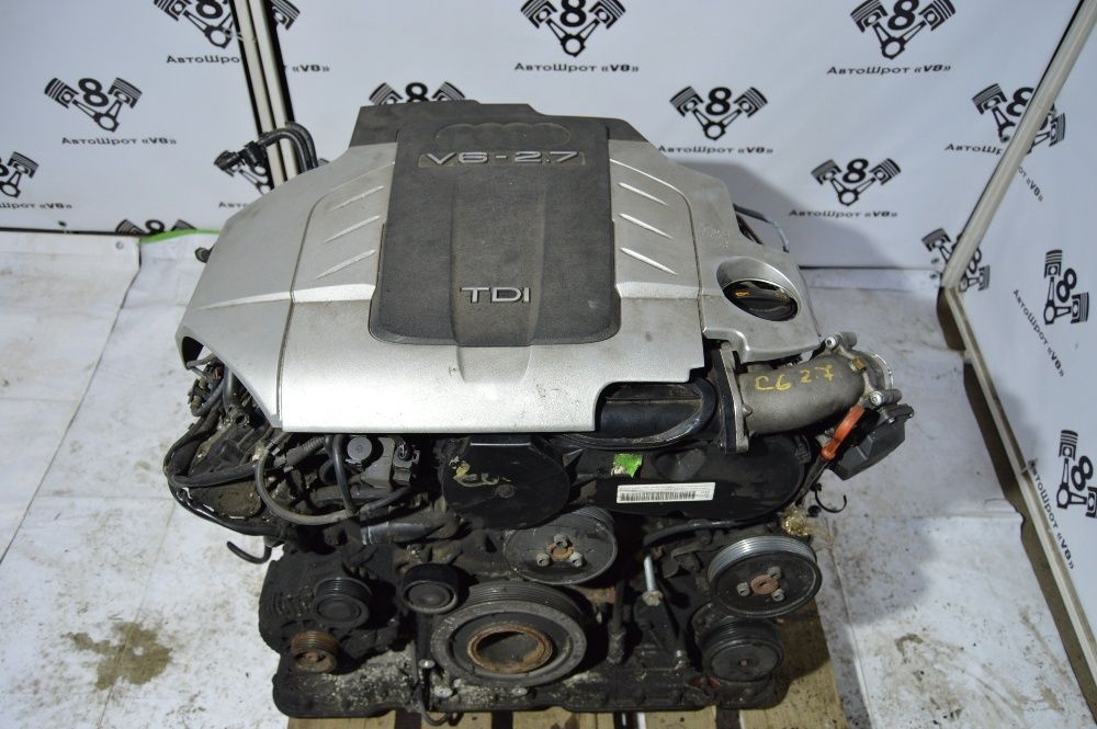 Двигун AUDI Ауді A6 С6 2.7 tdi BPP двигатель мотор ВРР 2,7