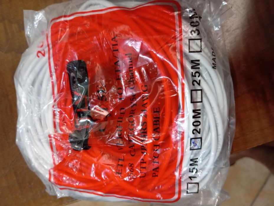 Cat.5e Network Cable 20 Meters64585062188419123