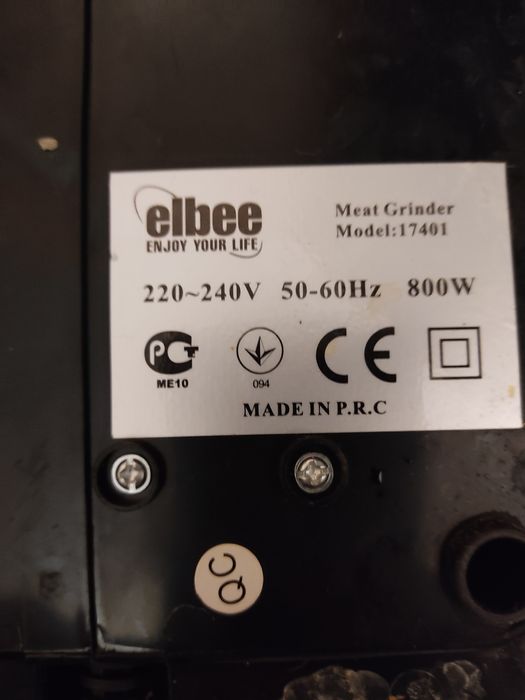 Электро мясорубка elbee 800w