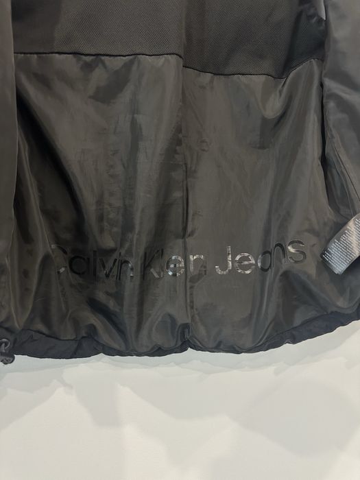 Чорна нейлонова чоловіча жилетка Calvin Klein розмір M-L