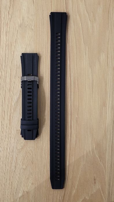 Pasek do zegarka Huawei Watch Ultimate oryginalny szerokość 22mm kolor czarny