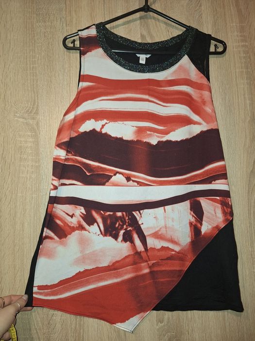 Bluzka Calvin Klein damska m błyszcząca