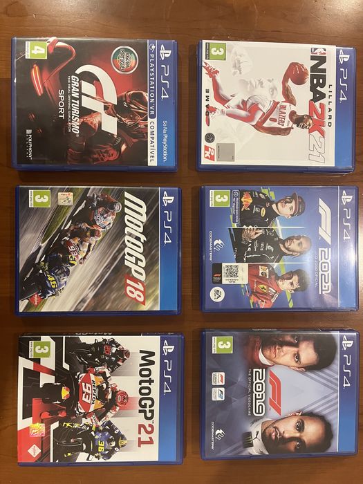 Jogos PS4 varios