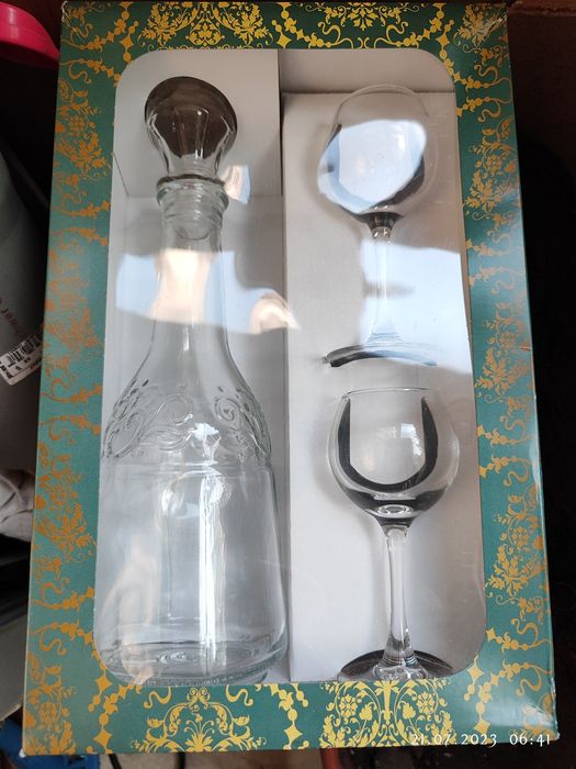 Графин и 2 рюмки. Подарок, подарочный набор