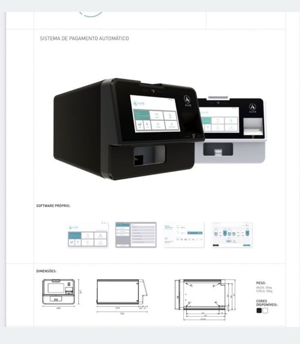 Maquina de pagamentos ALICE