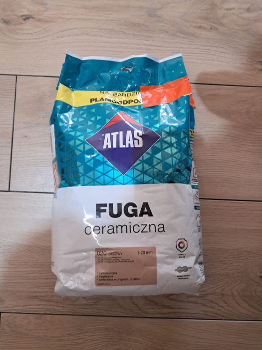 Atlas fuga ceramiczna nowa 020 beż 5kg
