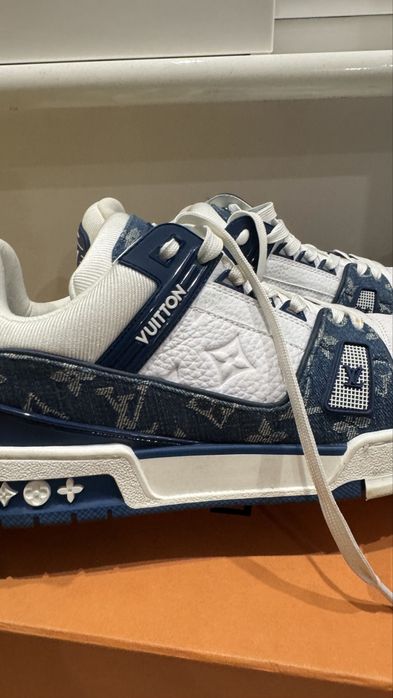 Buty Louis Vuitton Trainer Blue