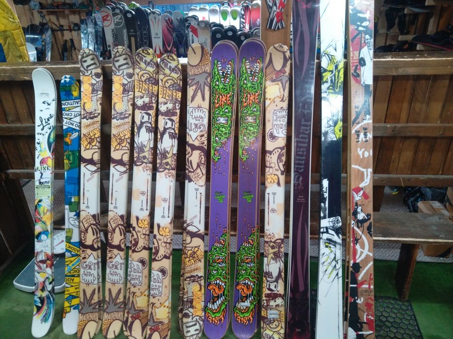 Нові лижі в користуванні небули