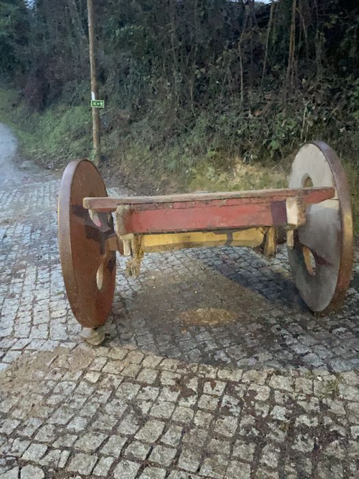 Carro de vacas antigo
